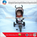 Juguetes niños 2014 nuevo modelo baratos ABS precio material 3 ruedas niños triciclo con remolque